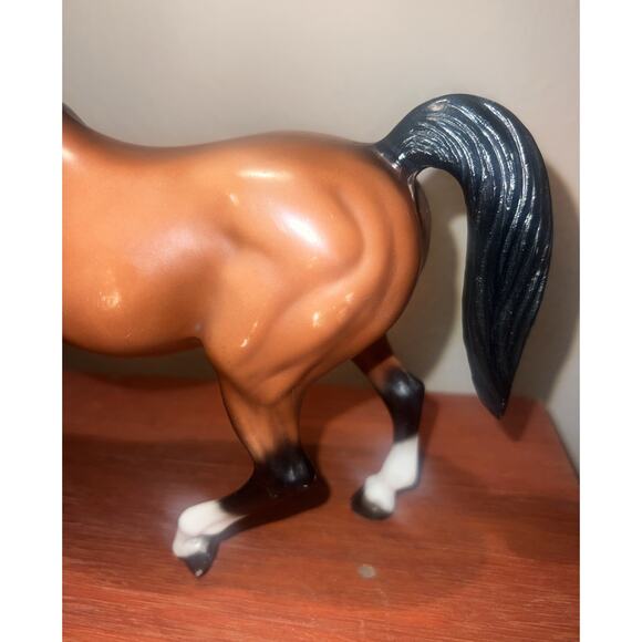 Vintage Breyer Traditional Brown Family Arabian Stallion Horse #13 - Picture 4 of 10